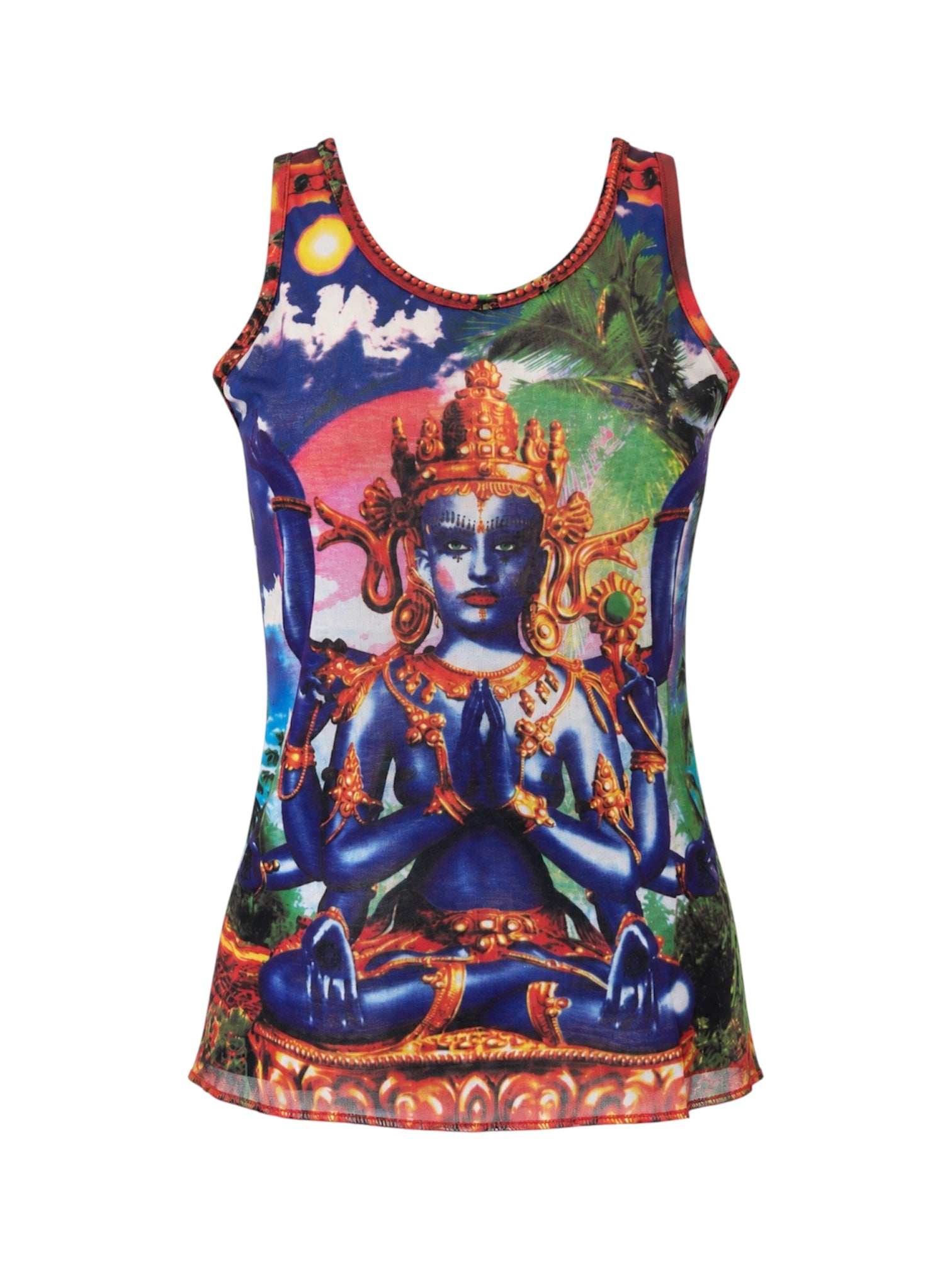 SS97 "SHIVA" PRINT COTTON TANK
