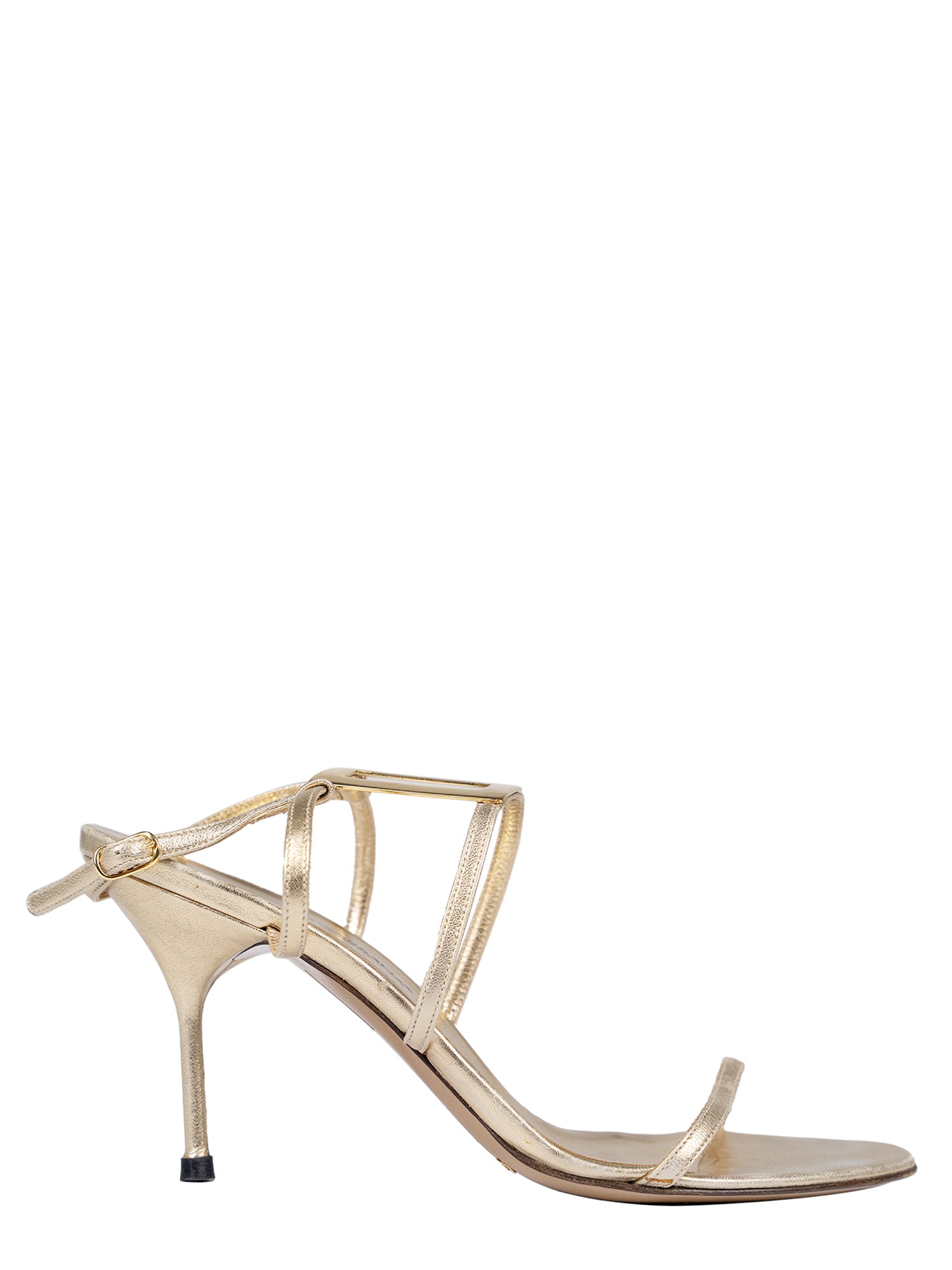 SS02 GOLD “D&G” HEELS