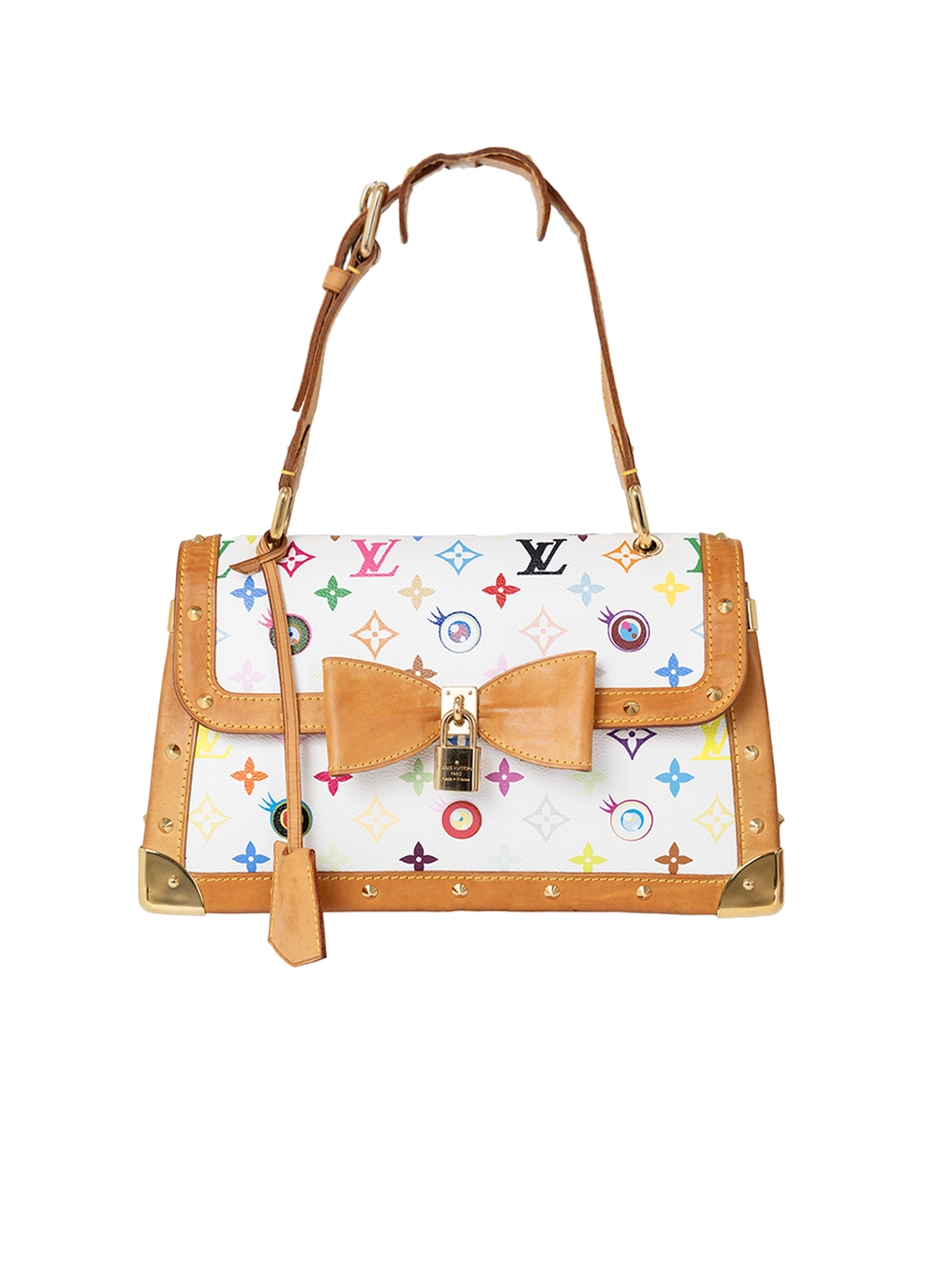 2003 WHITE MONOGRAM “EYE NEED YOU” BAG