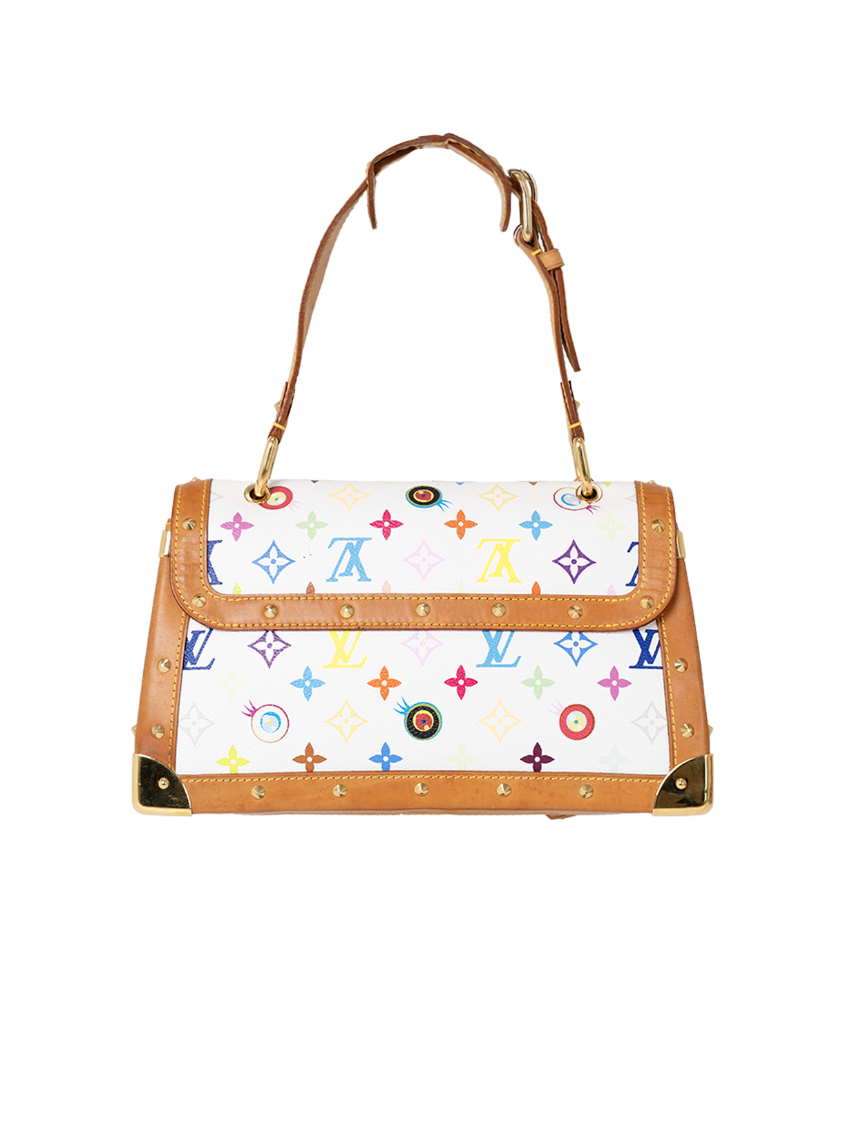 2003 WHITE MONOGRAM “EYE NEED YOU” BAG