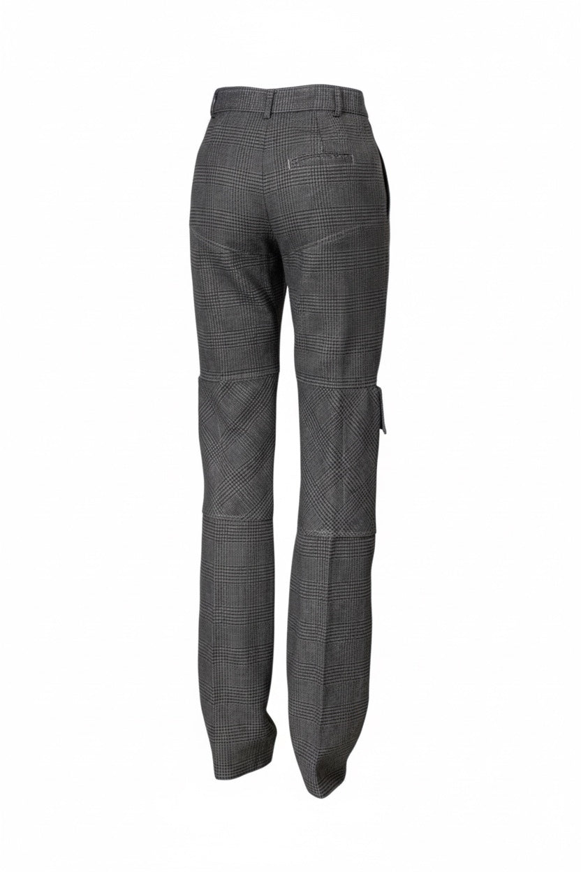PLAID UTILITY PANTS @KGUE
