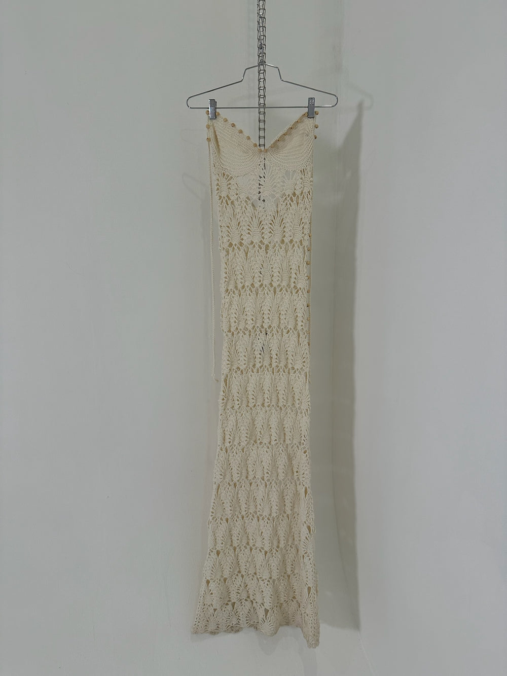 CROCHET BEADED DRESS